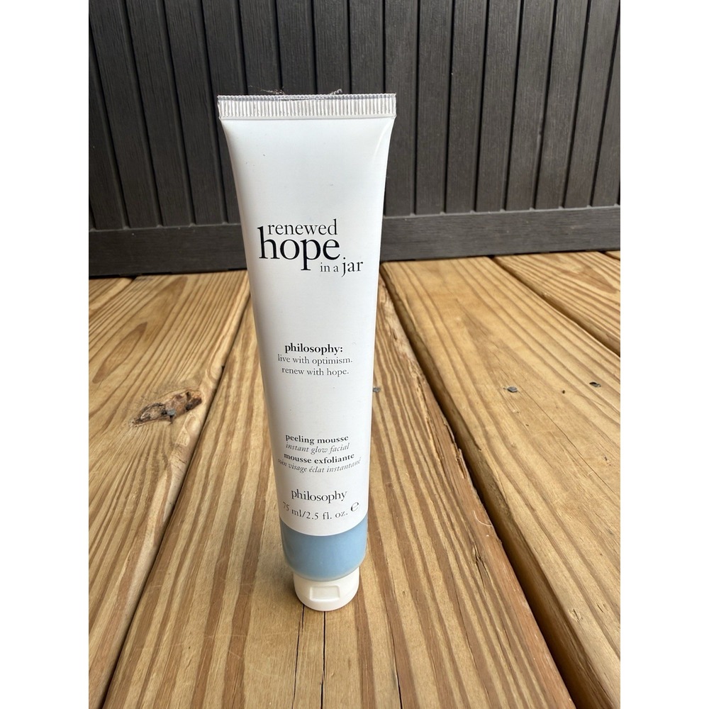 Philosophy Renewed Hope In A Jar Peeling Mousse Instant Glow Facial 2.5 oz